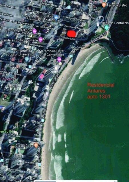 Апартаменти Loft Predio Frente Mar Rodagigante Brisamarbc1 Балнеаріу-Камборіу Екстер'єр фото
